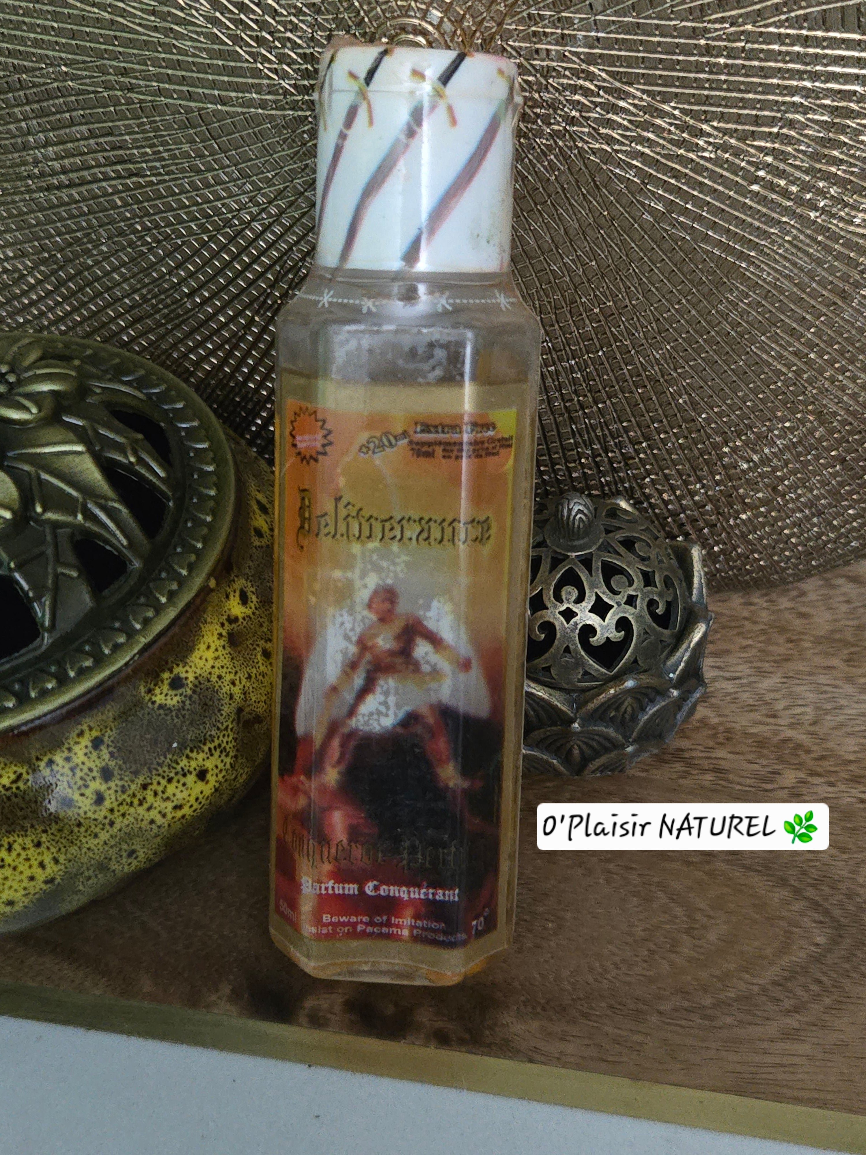 Parfum Délivrance – Parfum Conquérant Spirituel 
Un parfum puissant pour briser les chaînes invisibles et reprendre le contrôle de sa vie