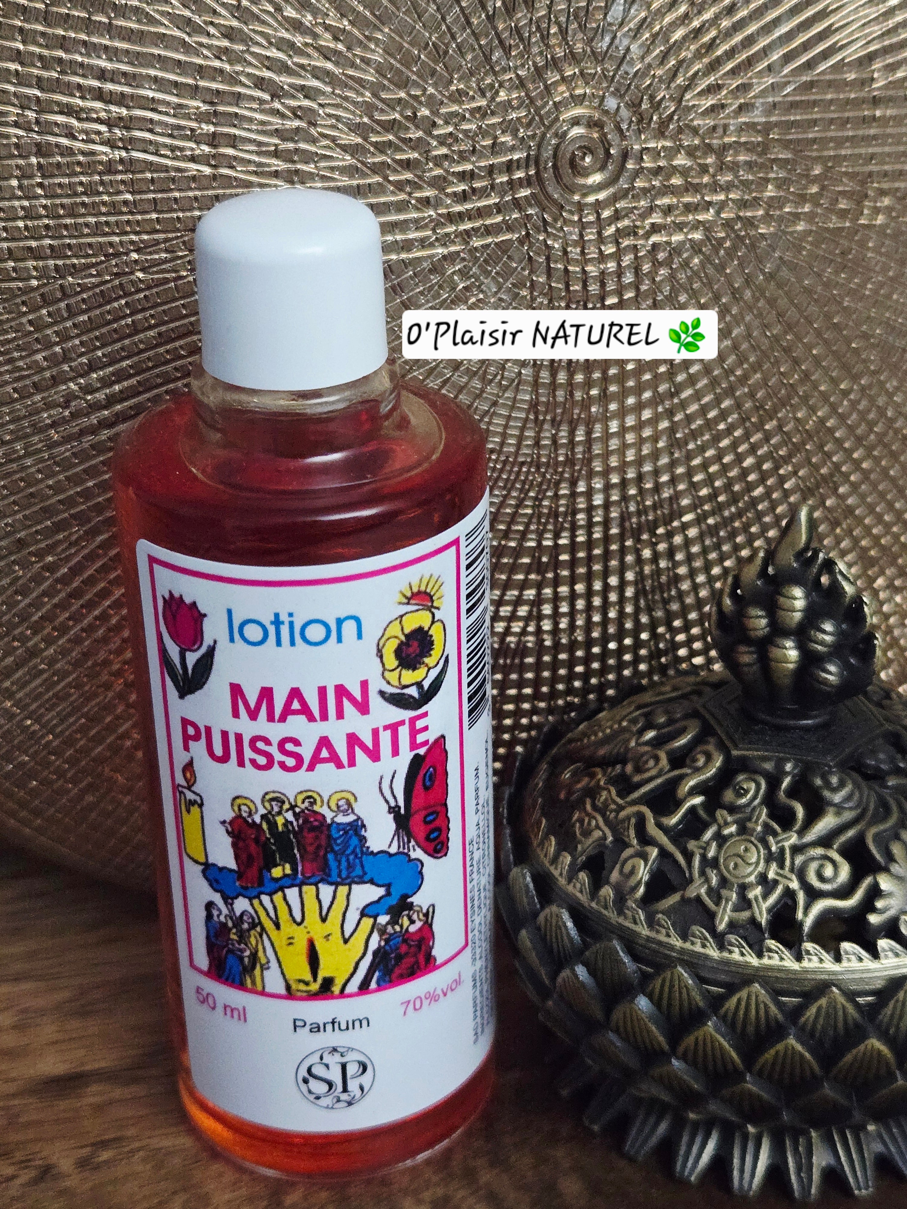 Lotion Main Puissante – Protection & Ouverture des Chemins (50 ml)