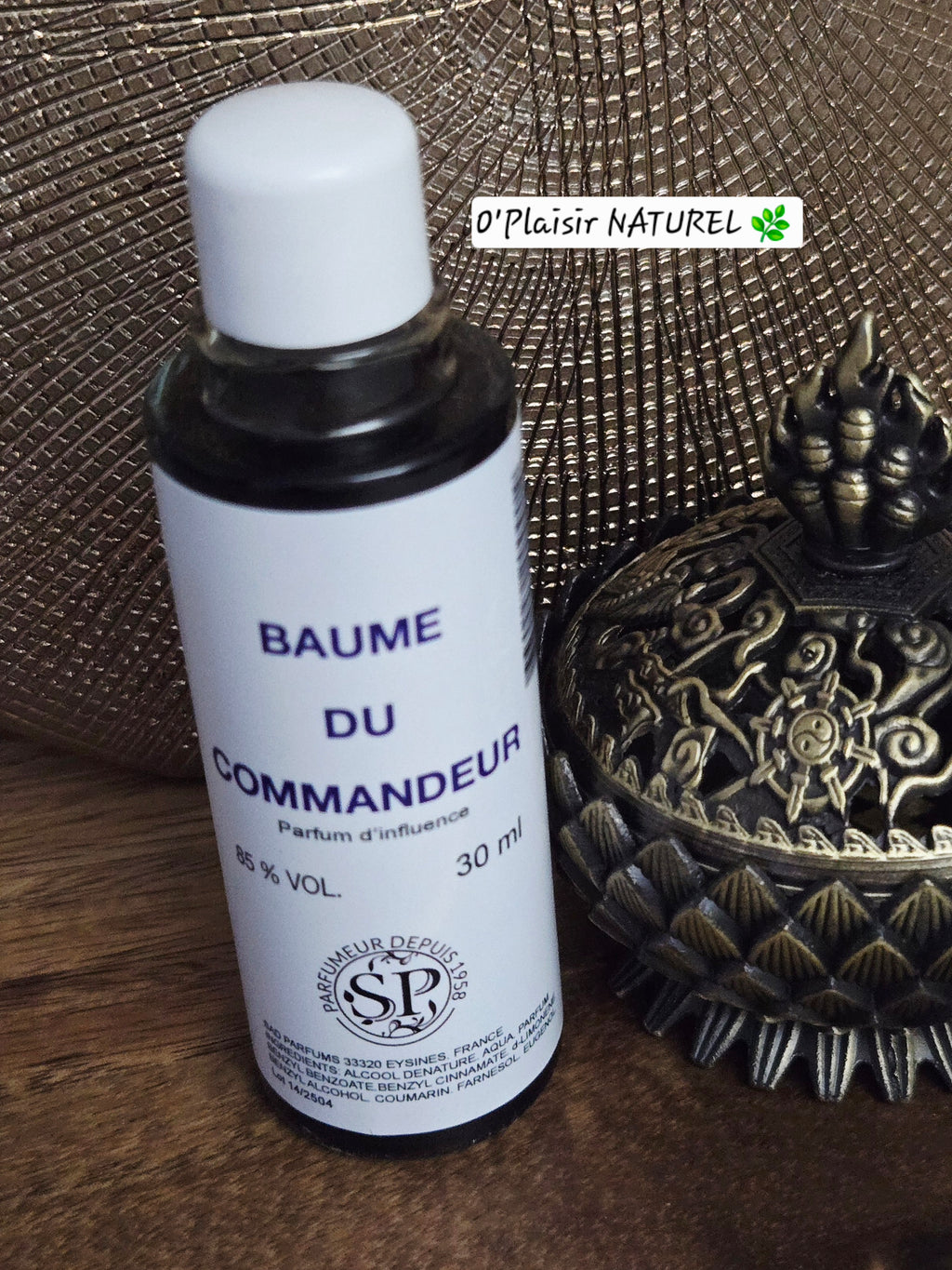 Baume du Commandeur – Parfum d’Influence & de Pouvoir personnel (30 ml)