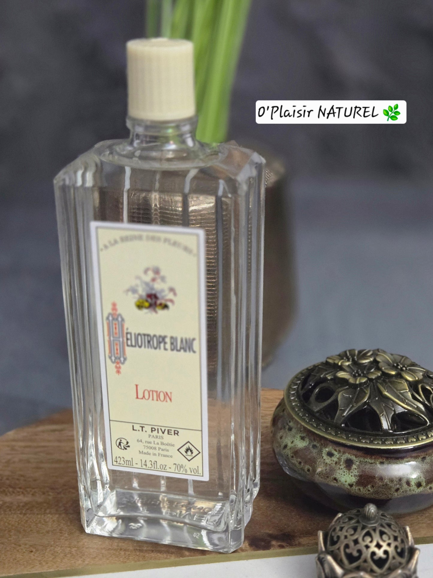 Eau de cologne heliotrope Blanc