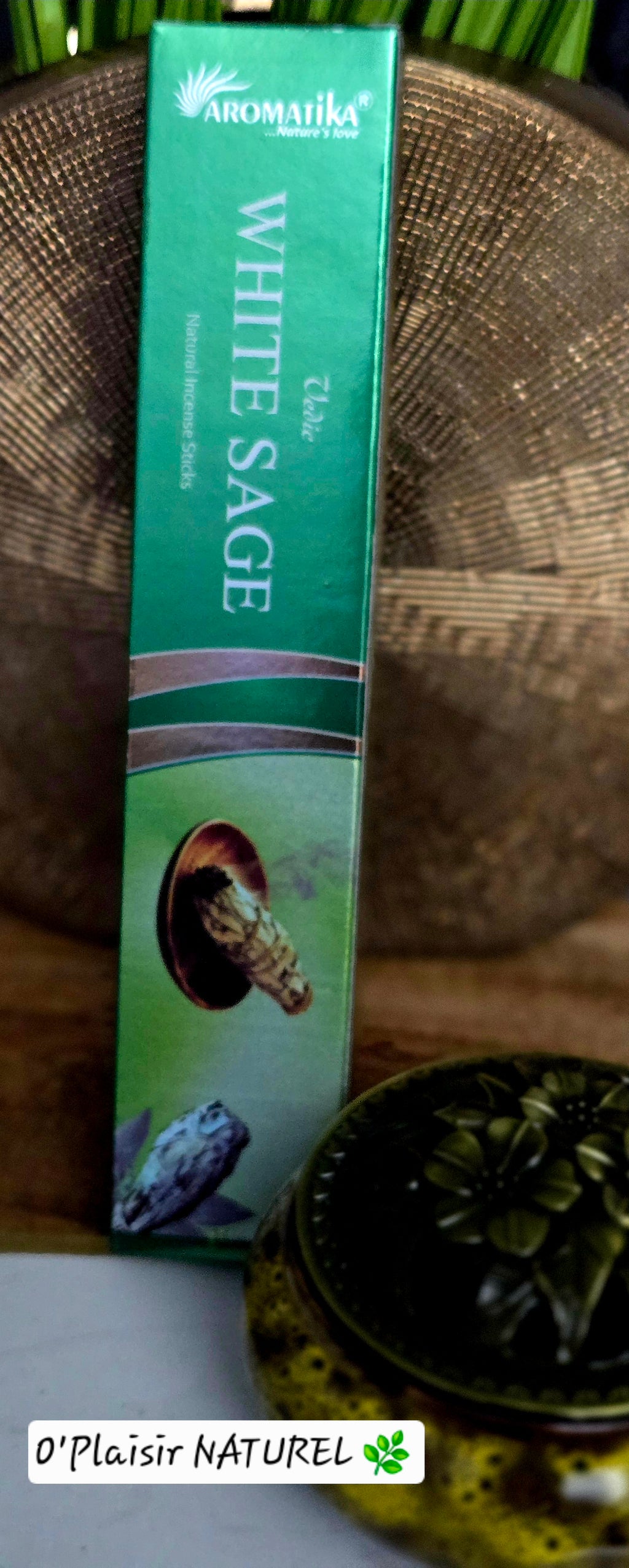 Encens White Sage – Purification & Énergie Positive