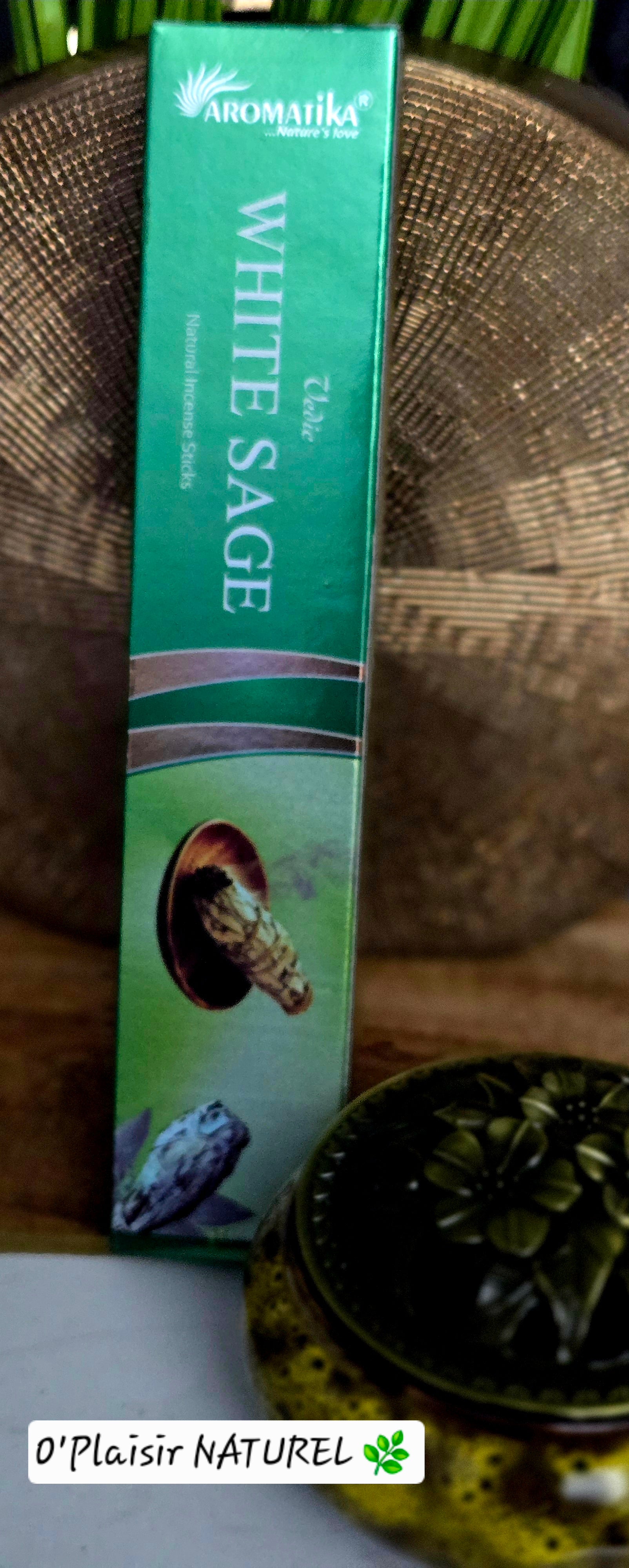 Encens White Sage – Purification & Énergie Positive