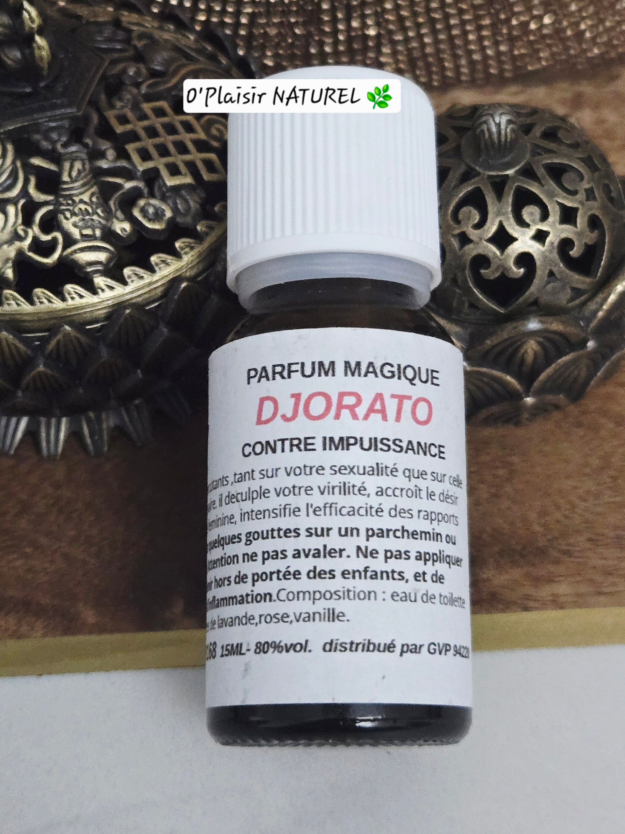 Parfum Magique DJORATO – Vitalité & Désir