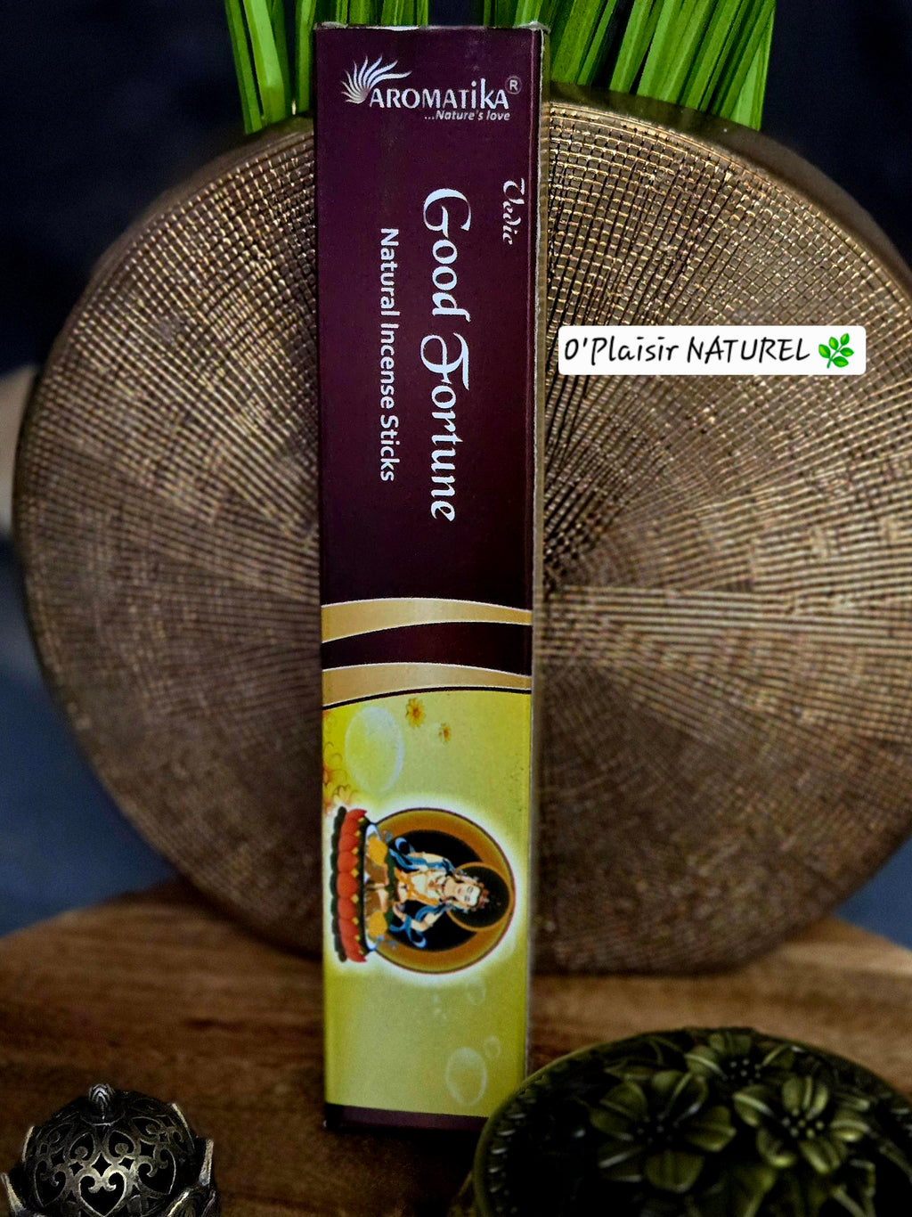 Encens Védique Good Fortune – Chance & Réussite