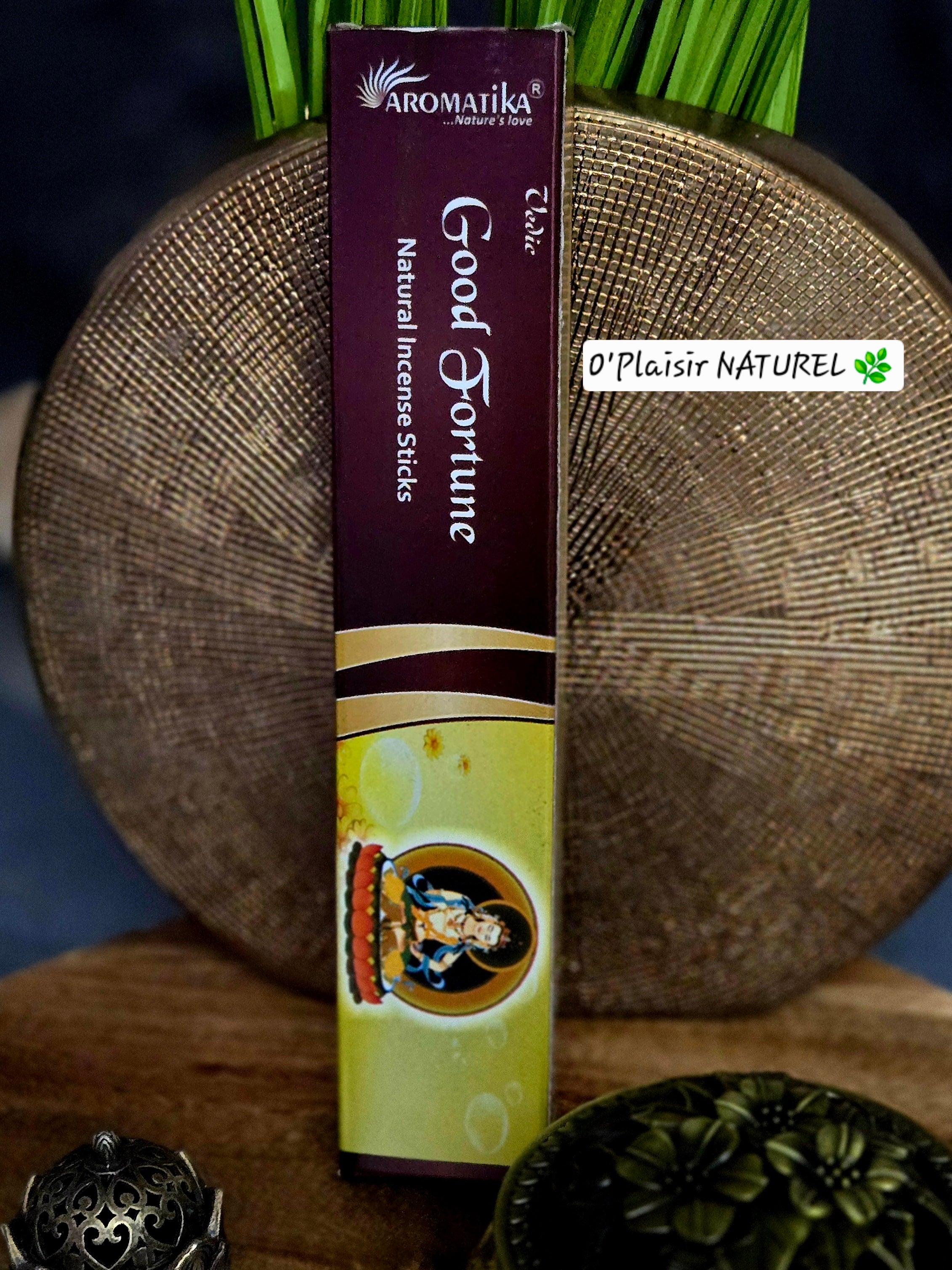 Encens Védique Good Fortune – Chance & Réussite