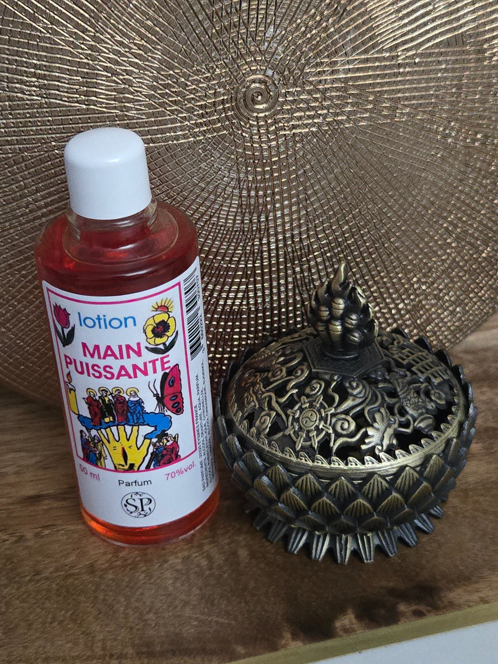 Lotion Main Puissante – Protection & Ouverture des Chemins (50 ml)