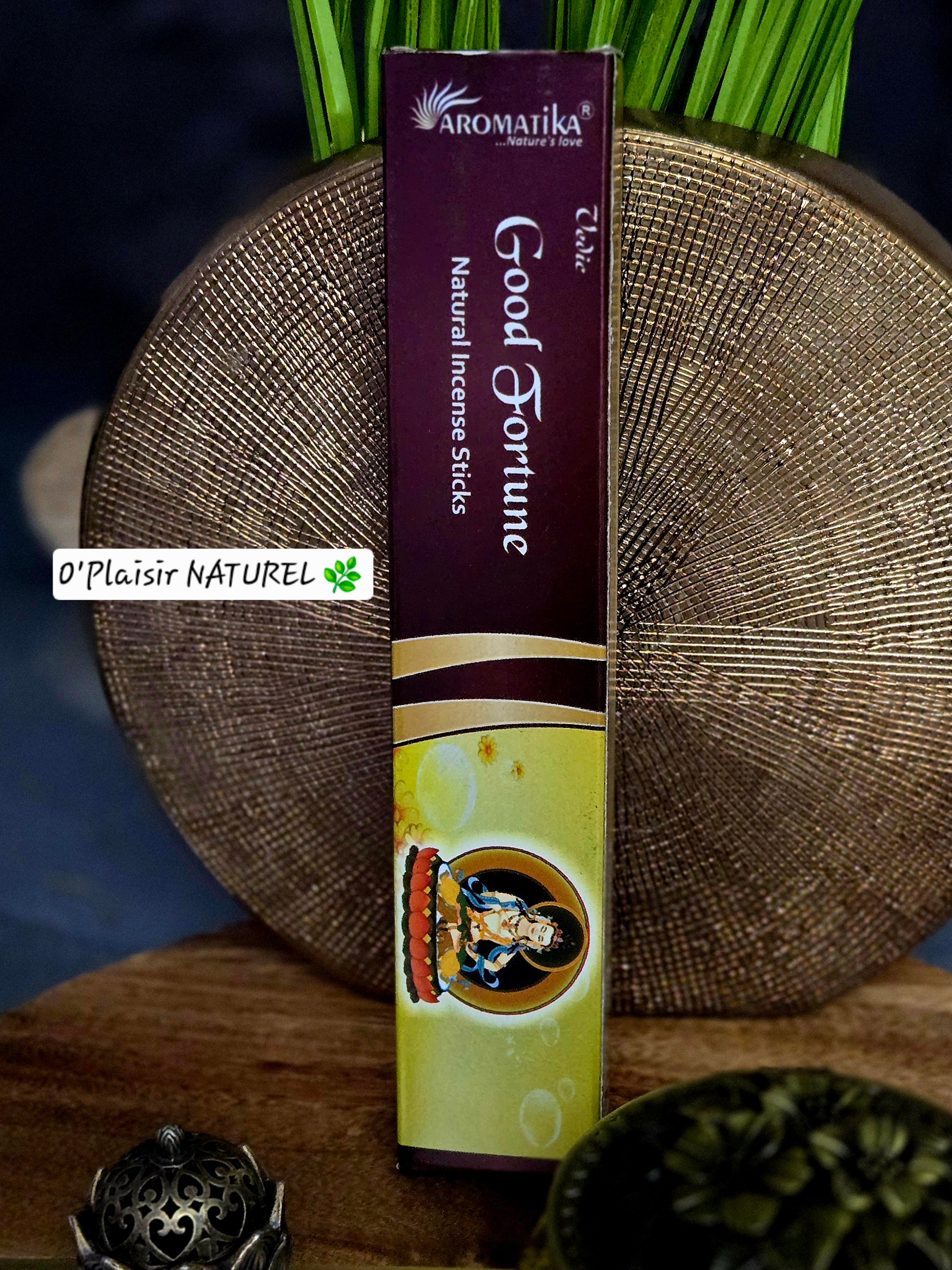 Encens Védique Good Fortune – Chance & Réussite