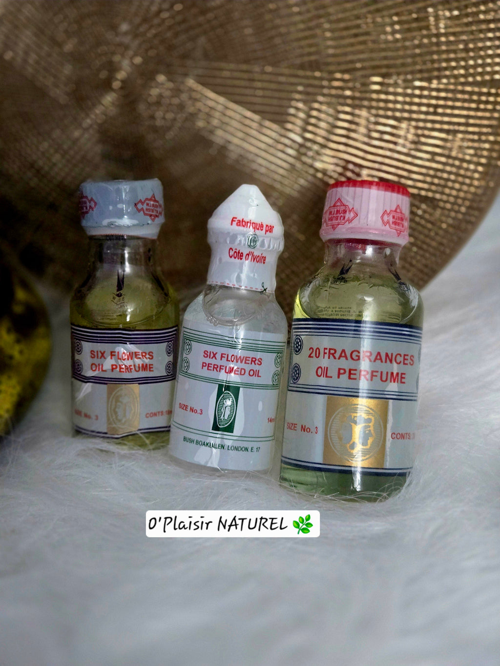 Huile Spirituelle Six Flowers – Protection, Chance & Bénédictions (3 Variantes)