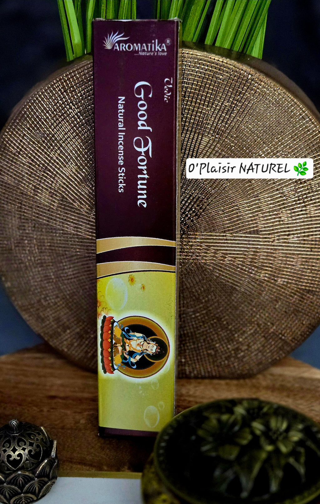 Encens Védique Good Fortune – Chance & Réussite