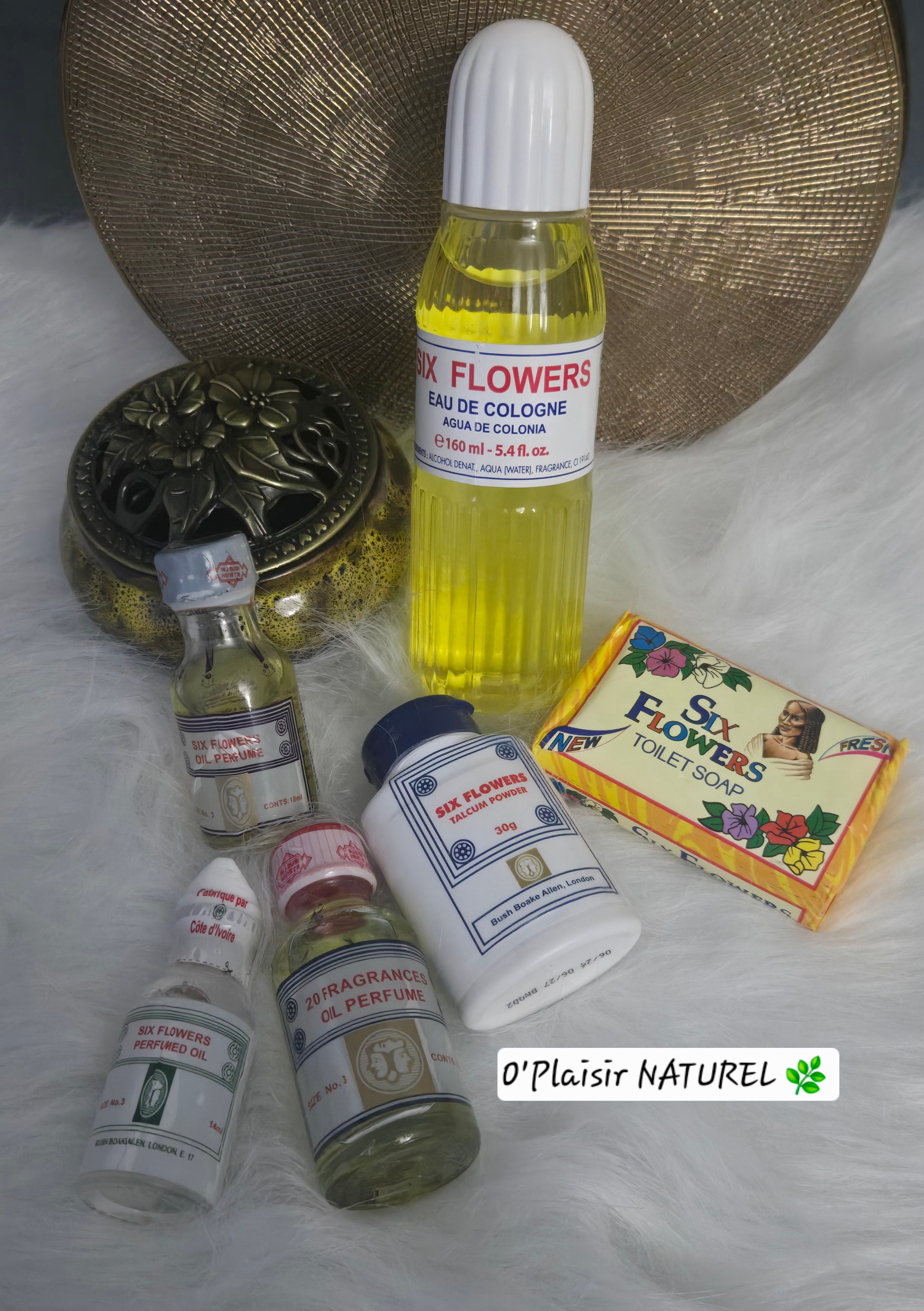 Kit Six Flowers – Chance, Protection et Attraction Spirituelle