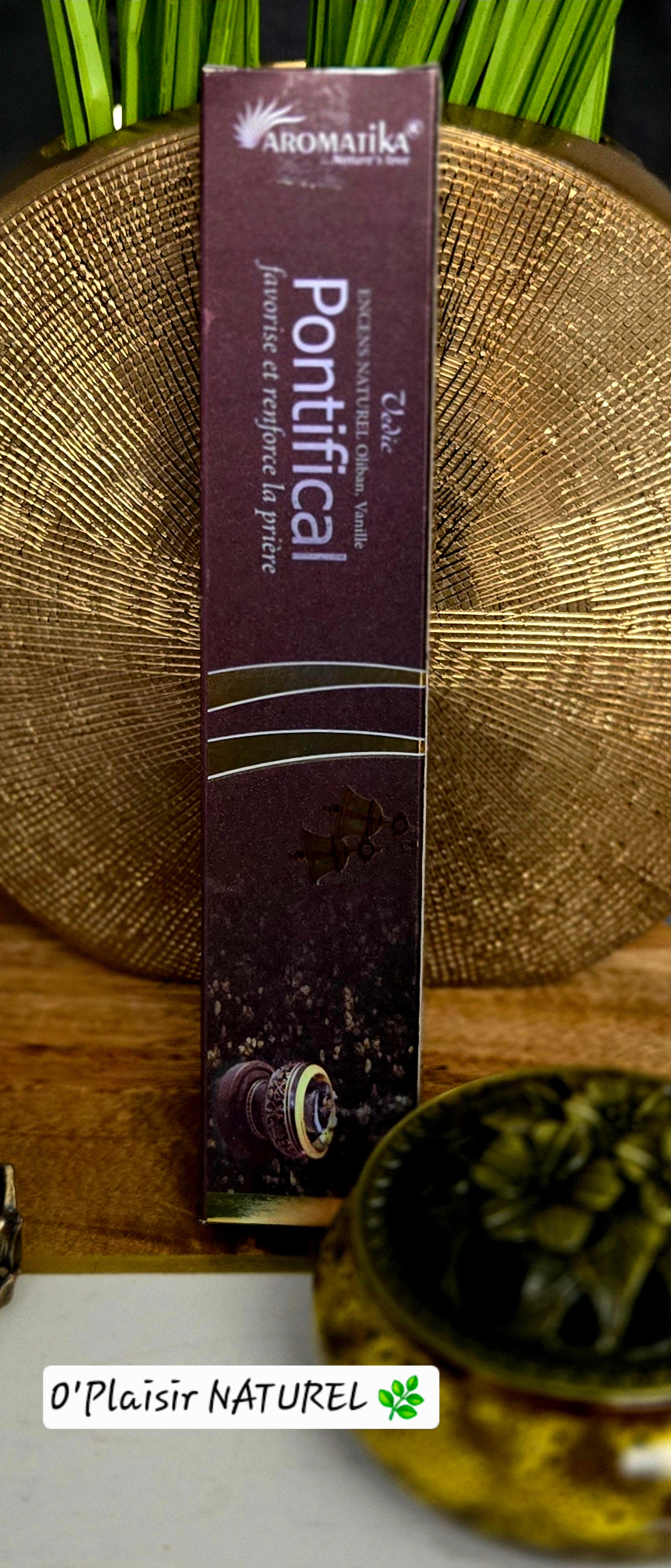 Encens Pontifical – Favorise la prière et l’élévation spirituelle