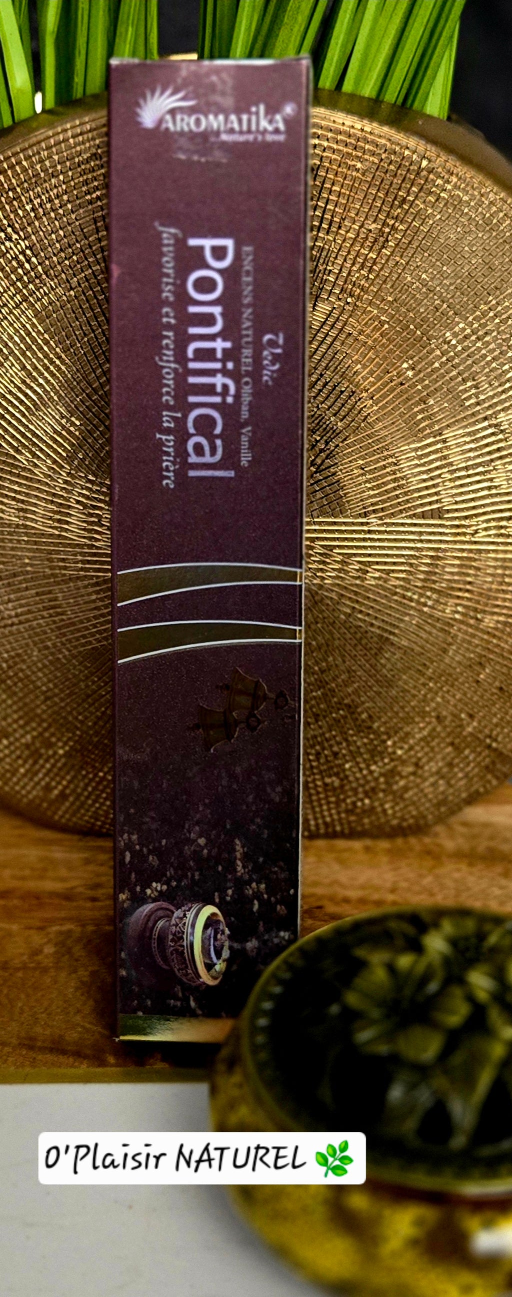 Encens Pontifical – Favorise la prière et l’élévation spirituelle