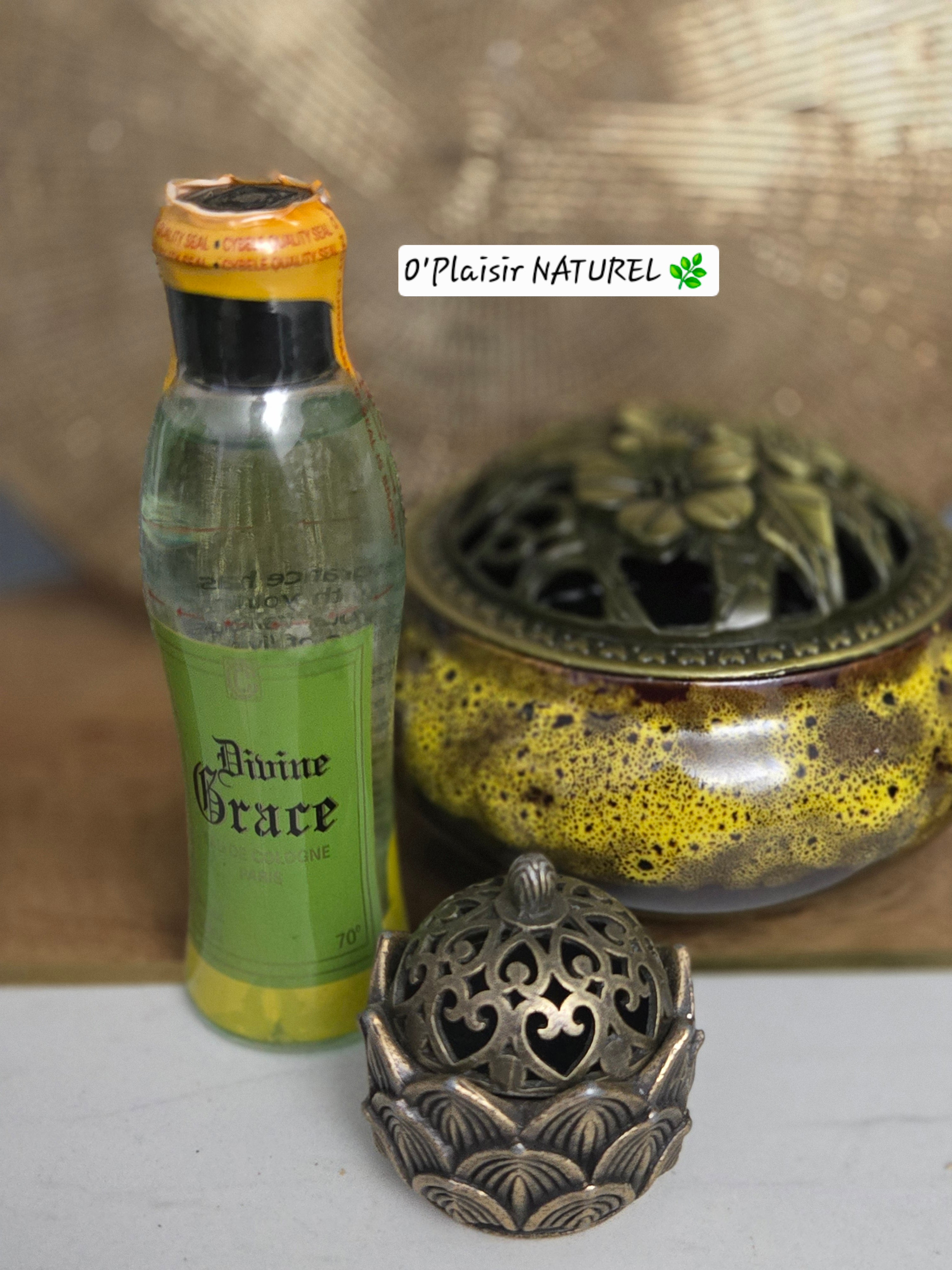Divine Grace – Eau de Cologne SpirituelleParfum de purification, d’ouverture et de protection