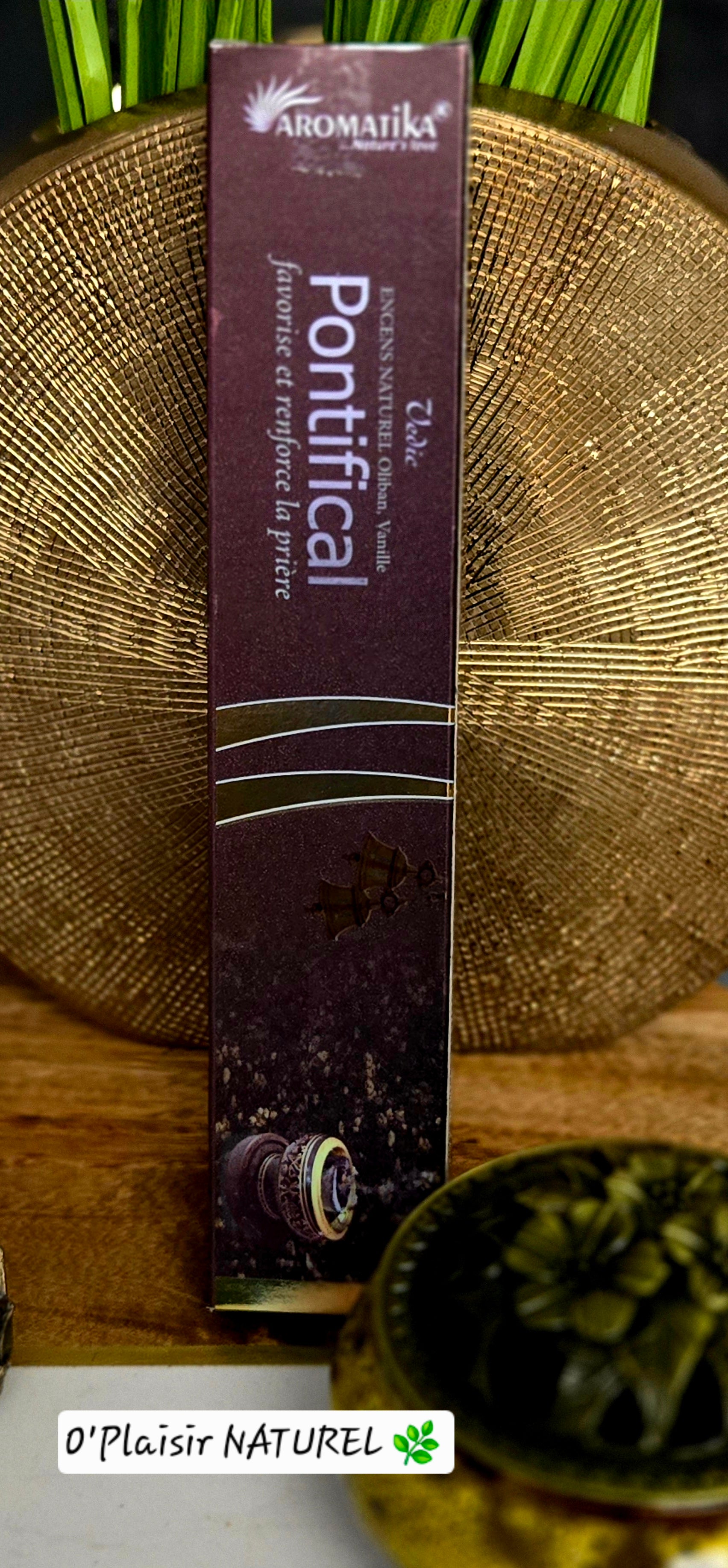 Encens Pontifical – Favorise la prière et l’élévation spirituelle