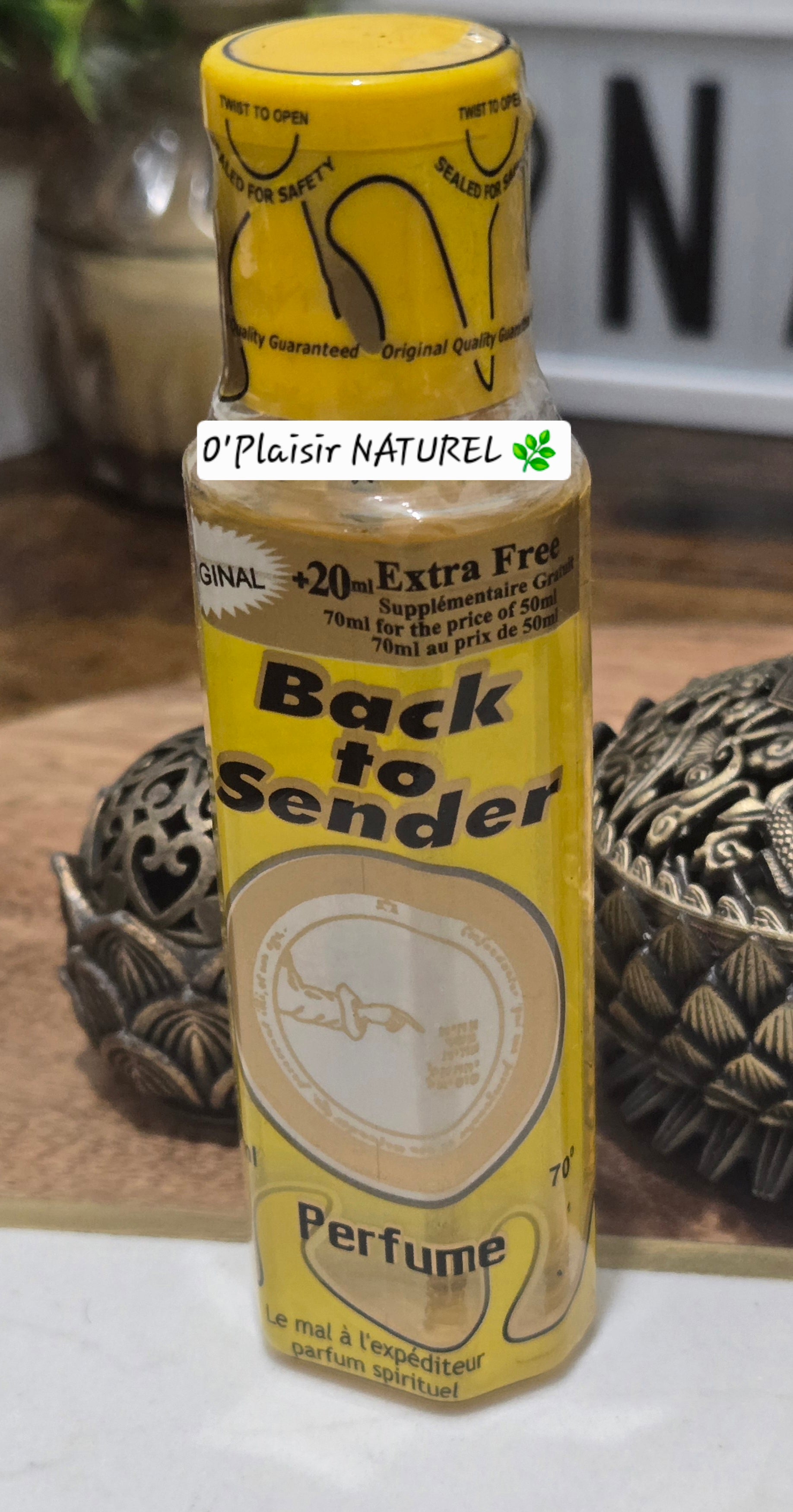 🛡️✨ Back To Sender – Parfum Spirituel de Protection