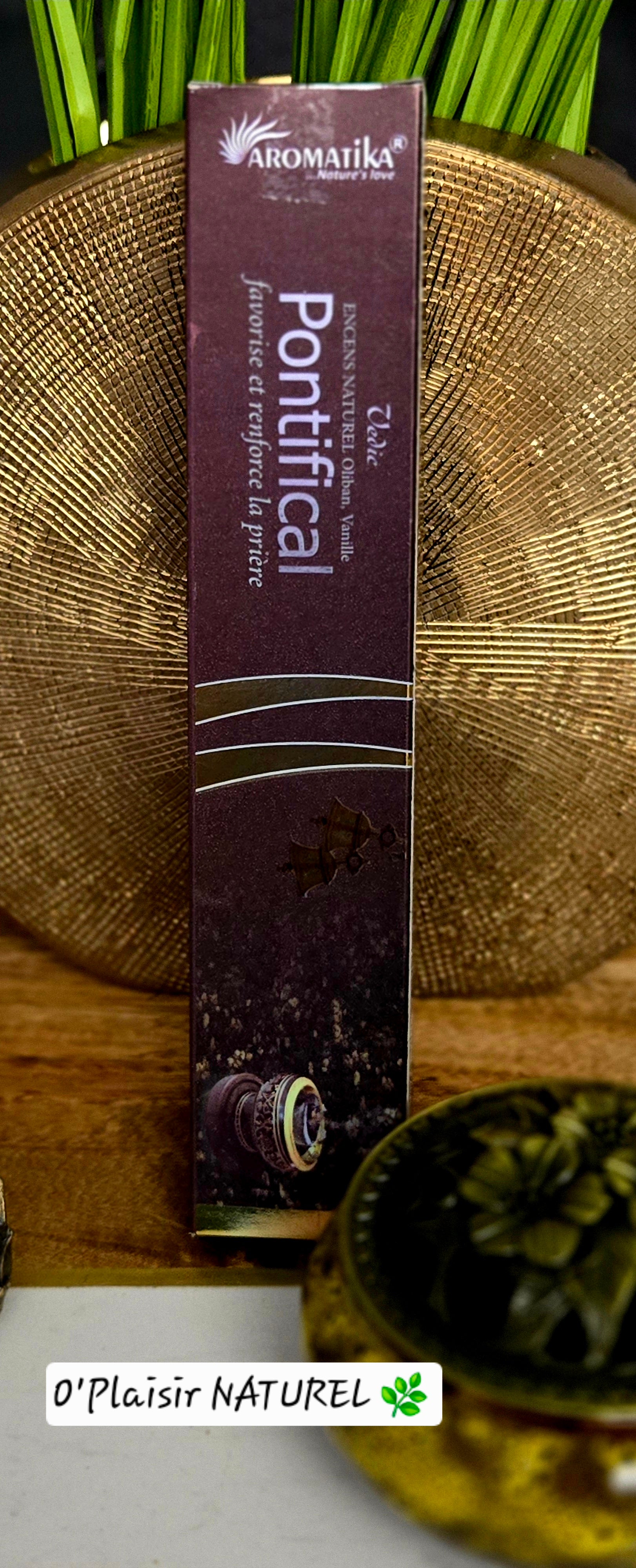 Encens Pontifical – Favorise la prière et l’élévation spirituelle