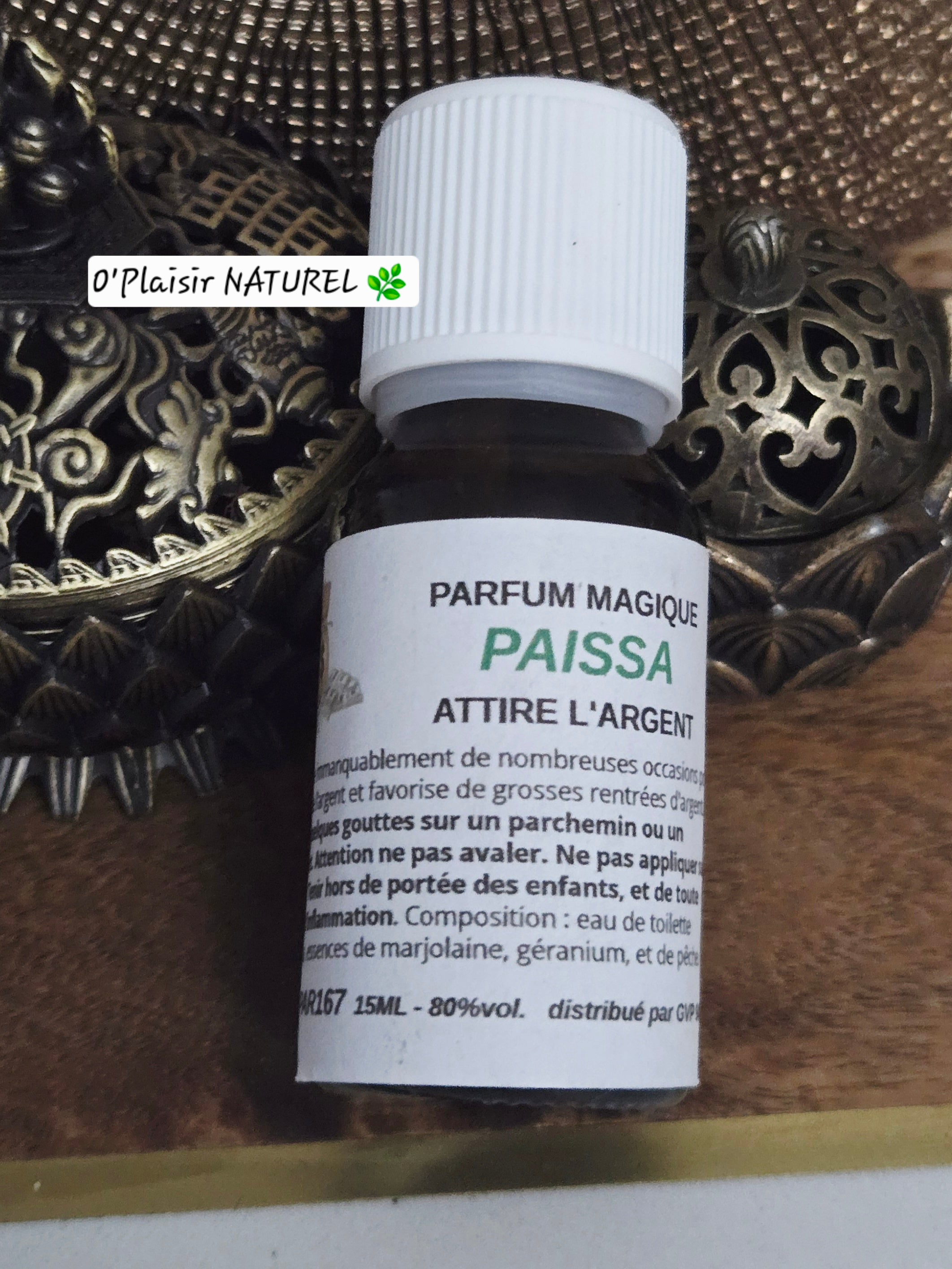 Parfum Magique PAISSA – Attire l’Argent et l’Abondance