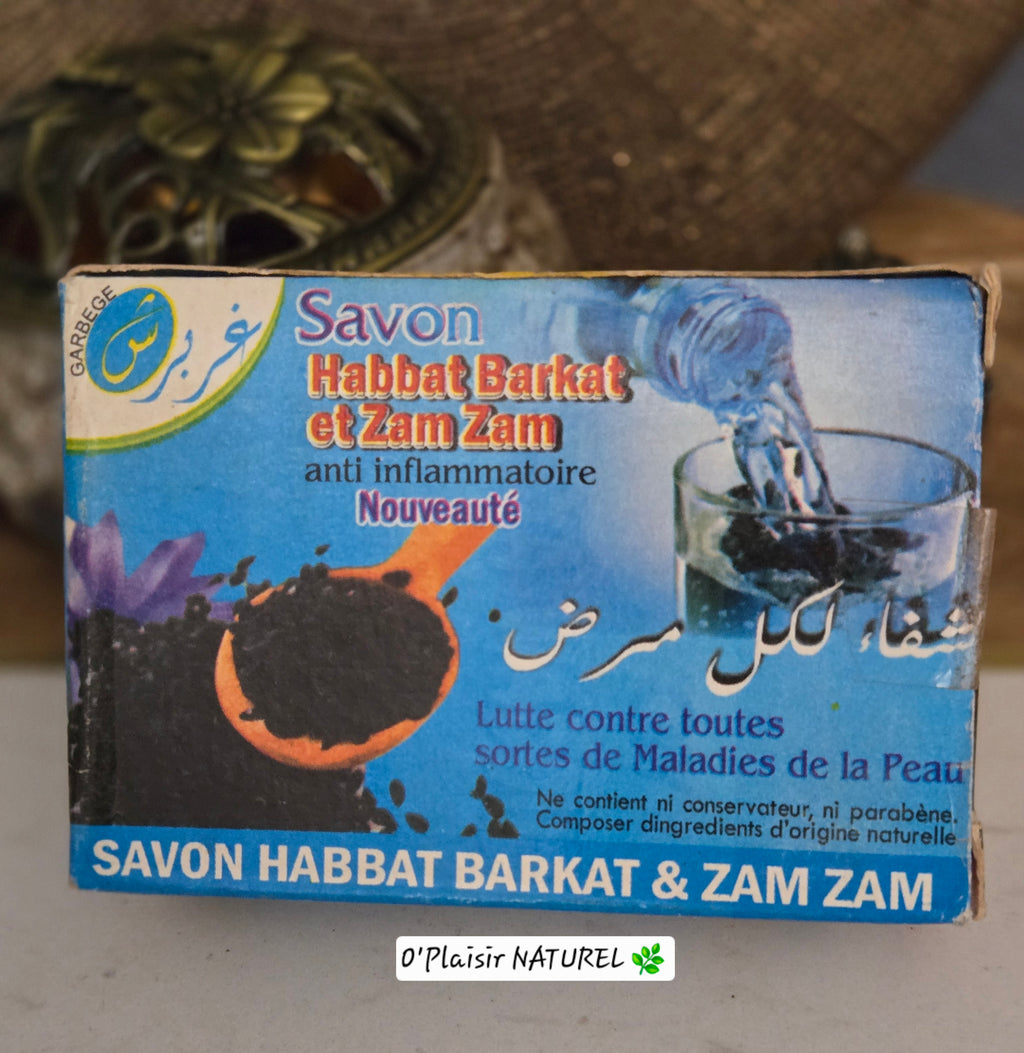 Savon Habbat Barkat & Zam Zam – Protection, Soin et Énergie Spirituelle