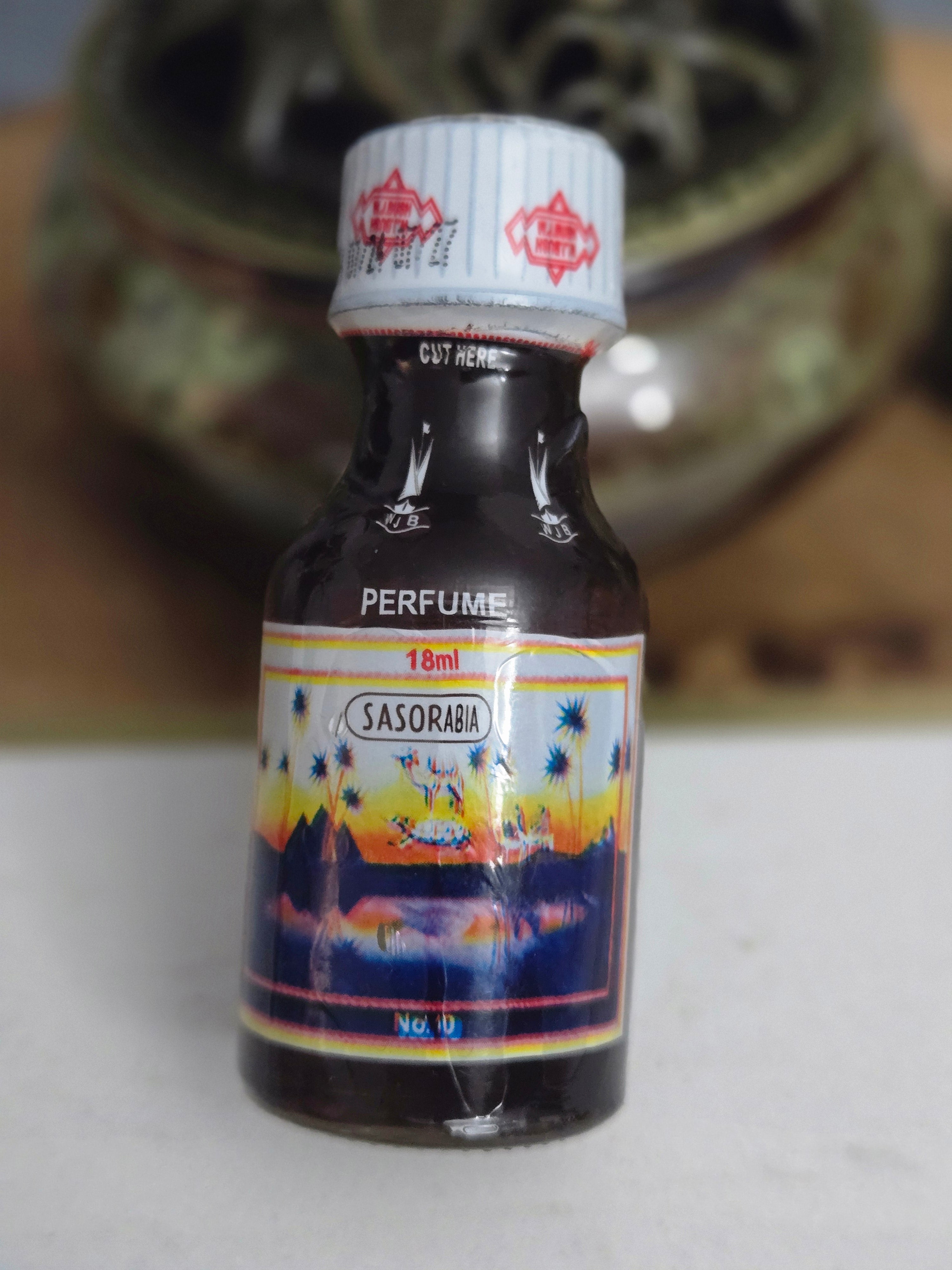 Parfum SASORABIA – Protection, domination et autorité spirituelle (18 ml)