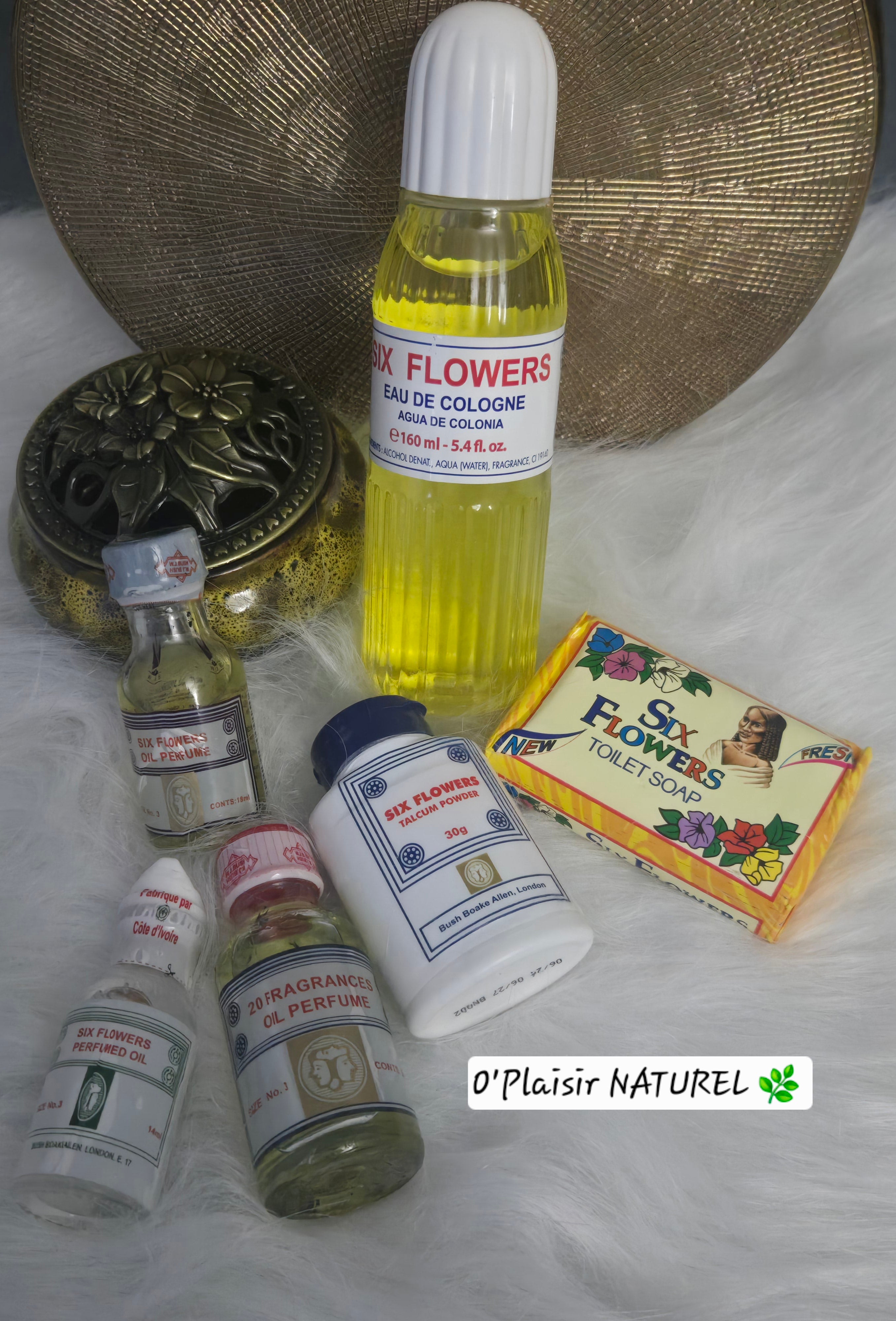 Kit Six Flowers – Chance, Protection et Attraction Spirituelle